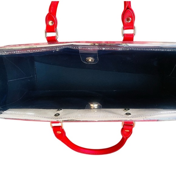 AUTHENTIC Dolce & Gabbana Paper Shopping Bag Upcycled Repurposed PVC - Picture 5 of 8